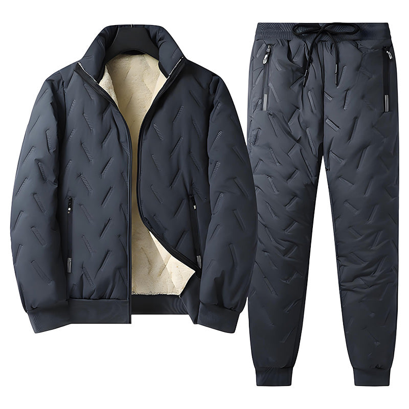📢📢50 % DE RÉDUCTION !! ⏰Ensemble deux pièces élégant composé d'une veste et d'un pantalon chauds pour homme
