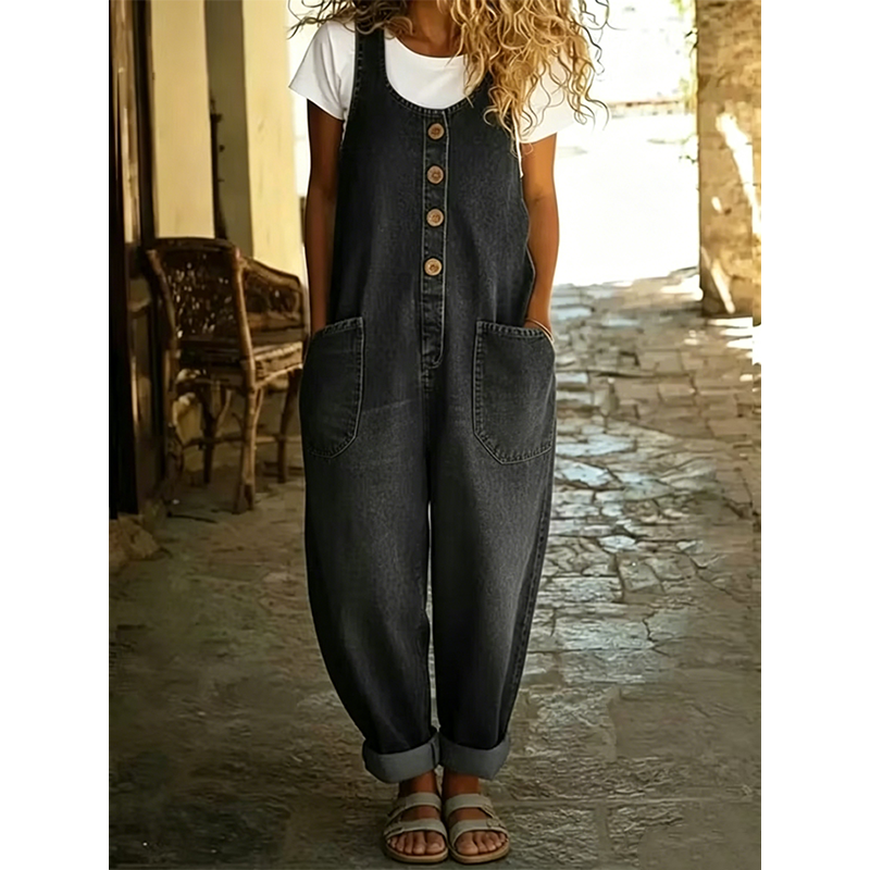 đ RĂ©approvisionnement â dĂ©pĂȘchez-vous ! Combinaison sans manches Ă jambes larges pour femme