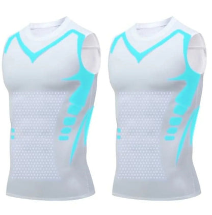 🔥💪 PROMO LIMITÉE 50% ! Gilet Sculptant Ionique pour Homme – Compression Raffraîchissante, Invisible sous les Vêtements, Affine la Silhouette ✨