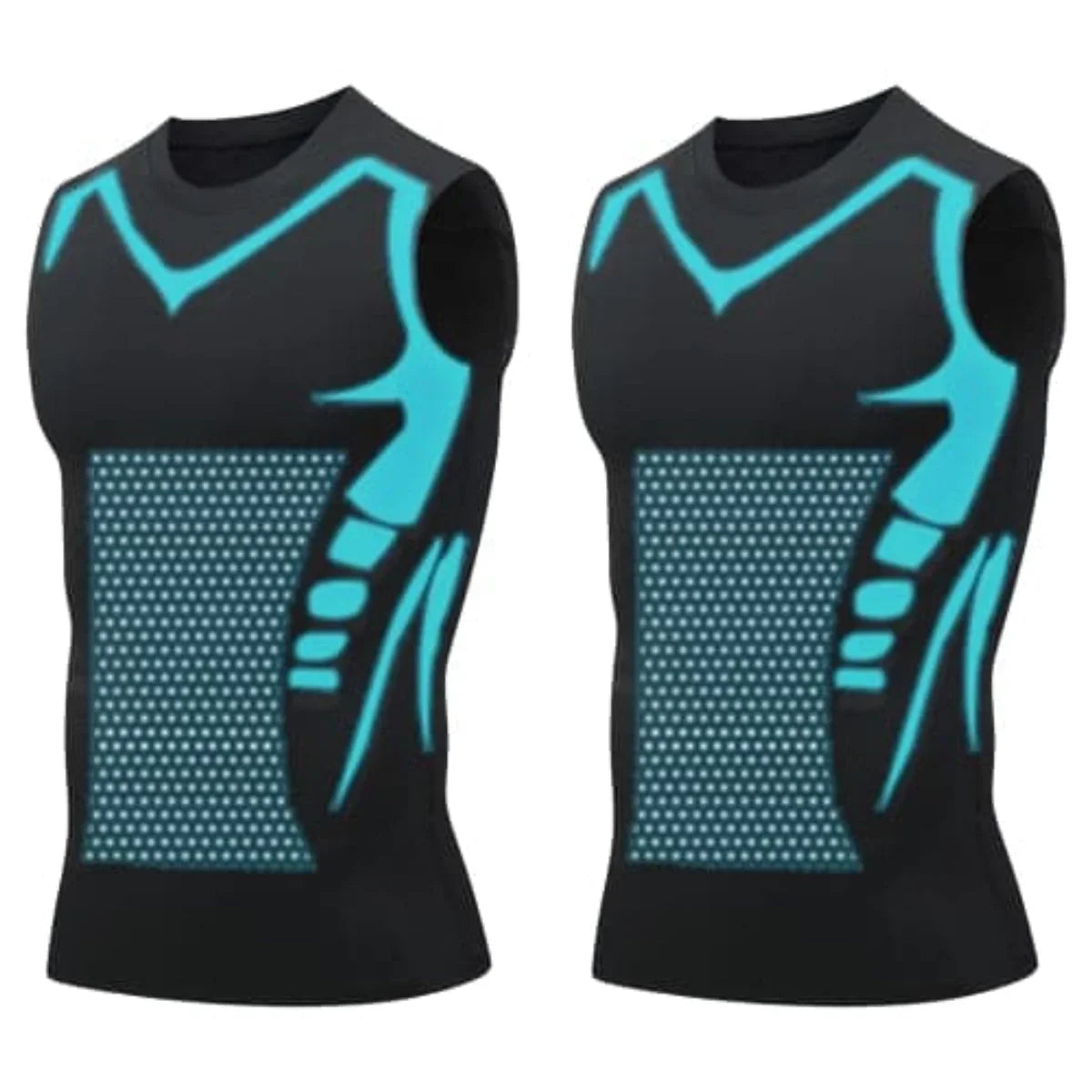 🔥💪 PROMO LIMITÉE 50% ! Gilet Sculptant Ionique pour Homme – Compression Raffraîchissante, Invisible sous les Vêtements, Affine la Silhouette ✨