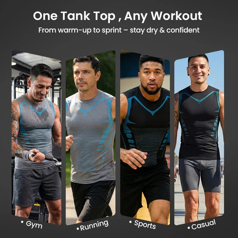 🔥💪 PROMO LIMITÉE 50% ! Gilet Sculptant Ionique pour Homme – Compression Raffraîchissante, Invisible sous les Vêtements, Affine la Silhouette ✨