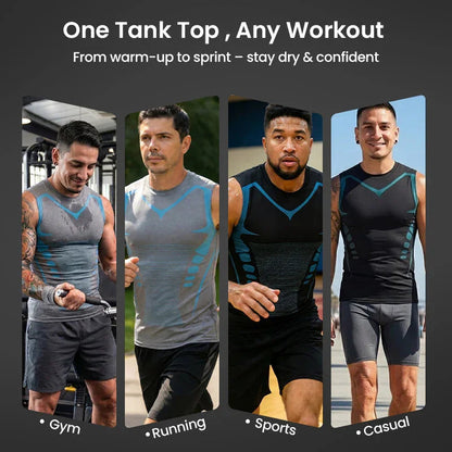 🔥💪 PROMO LIMITÉE 50% ! Gilet Sculptant Ionique pour Homme – Compression Raffraîchissante, Invisible sous les Vêtements, Affine la Silhouette ✨