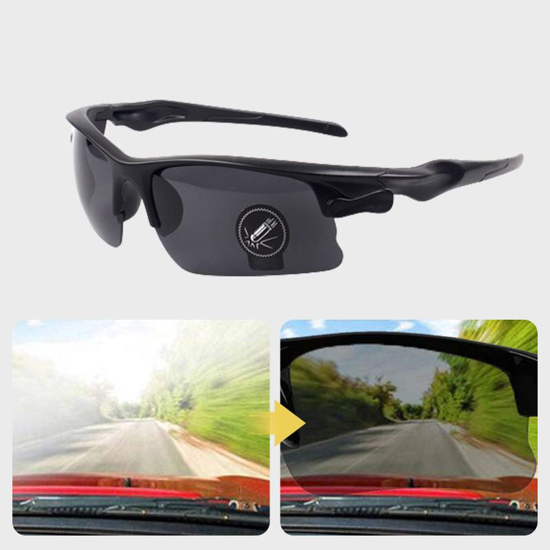 Lunettes de soleil anti-éblouissement et lunettes de vision nocturne pour hommes, à utiliser en extérieur