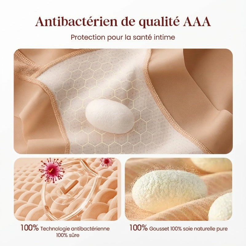 🌸Achetez-en 1, obtenez-en 1 gratuitement🌸Sous-vêtements courts respirants pour femmes