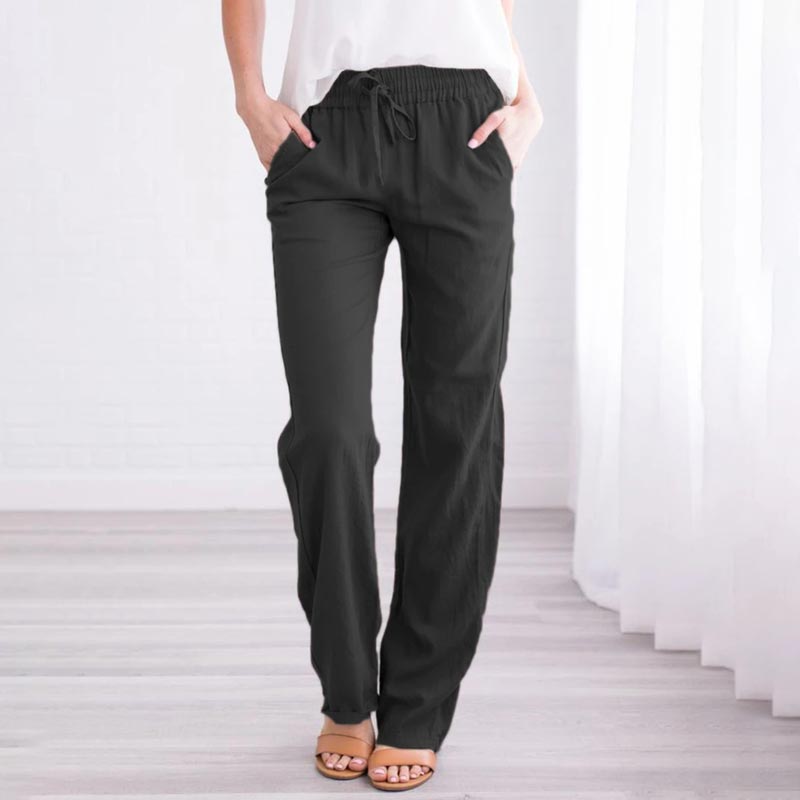 🌸60 % DE RÉDUCTION🌸Pantalon ample et confortable en lin et coton pour femmes
