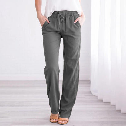 🌸60 % DE RÉDUCTION🌸Pantalon ample et confortable en lin et coton pour femmes