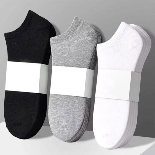 Chaussettes basses respirantes 100 % coton