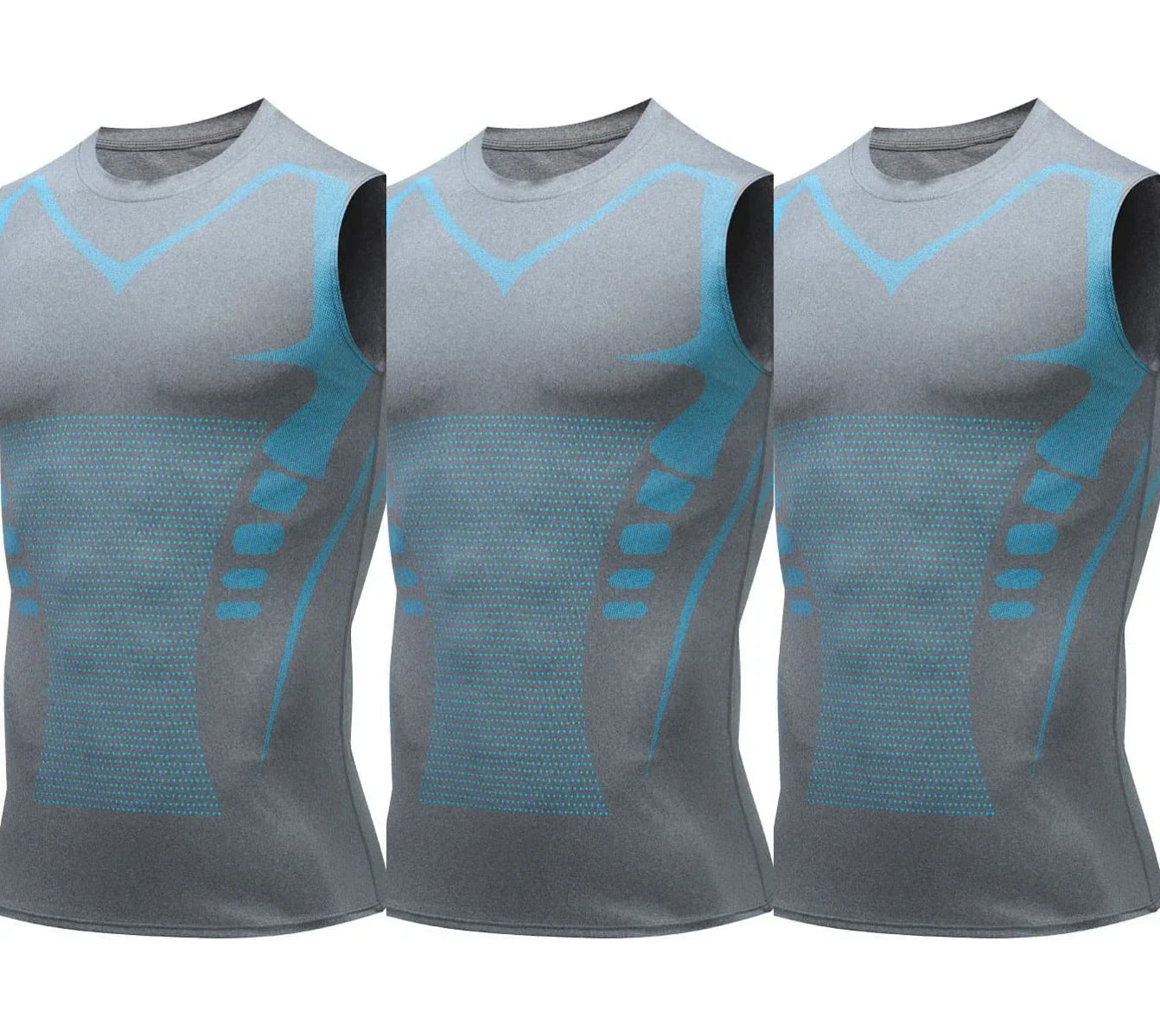 🔥💪 PROMO LIMITÉE 50% ! Gilet Sculptant Ionique pour Homme – Compression Raffraîchissante, Invisible sous les Vêtements, Affine la Silhouette ✨