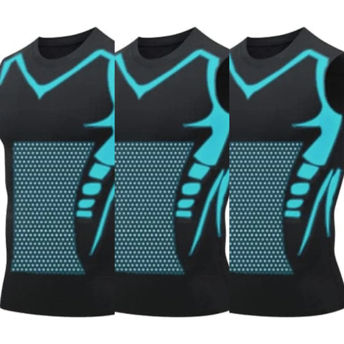 🔥💪 PROMO LIMITÉE 50% ! Gilet Sculptant Ionique pour Homme – Compression Raffraîchissante, Invisible sous les Vêtements, Affine la Silhouette ✨