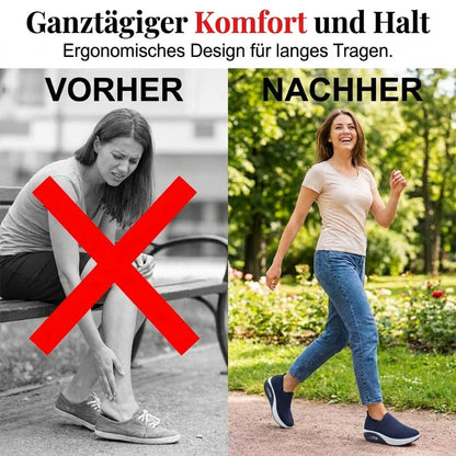 🔥Deux paires sans frais de port🔥Mocassins à coussin d'air pour femmes, parfaits pour la randonnée👟