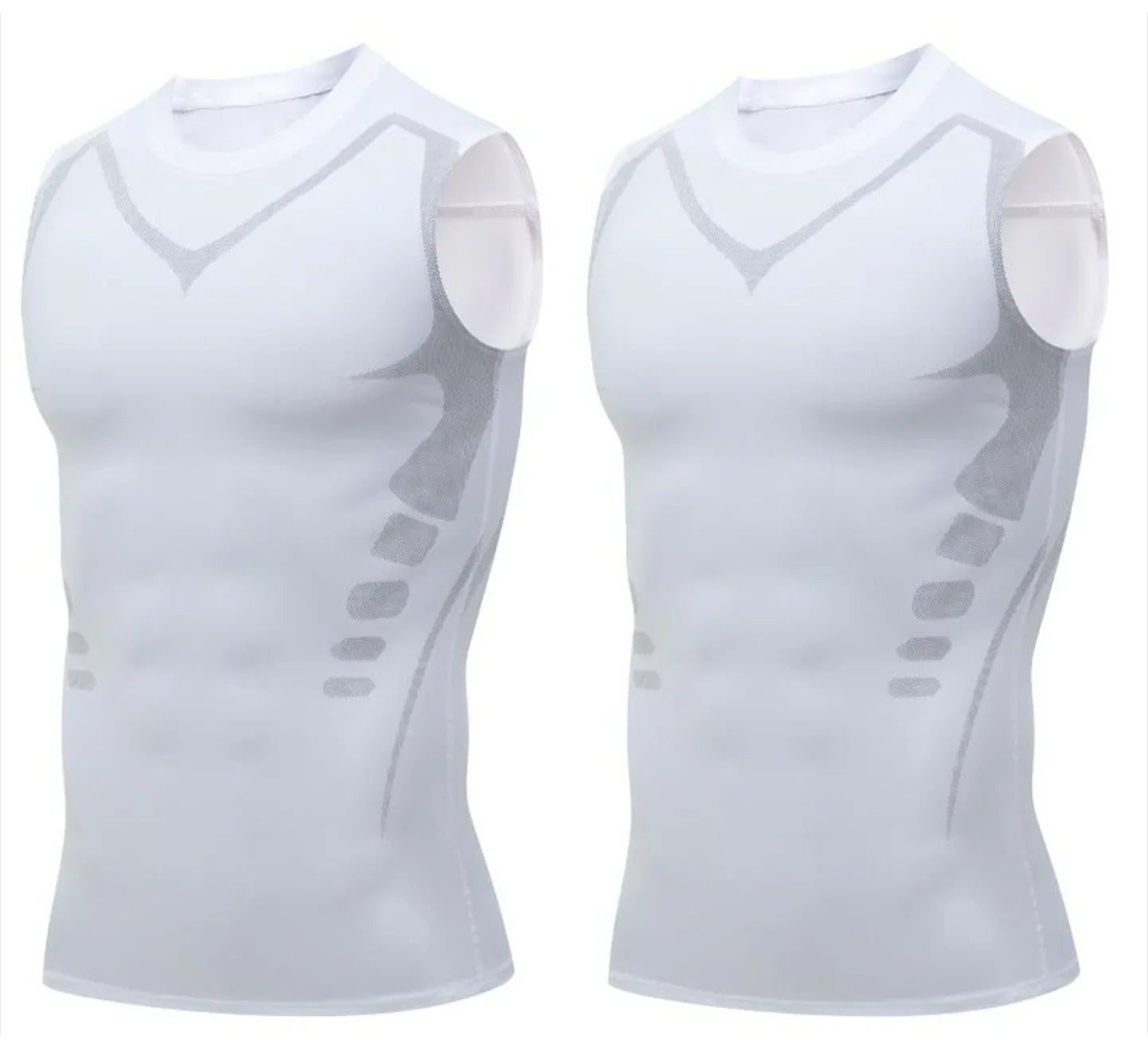 🔥💪 PROMO LIMITÉE 50% ! Gilet Sculptant Ionique pour Homme – Compression Raffraîchissante, Invisible sous les Vêtements, Affine la Silhouette ✨