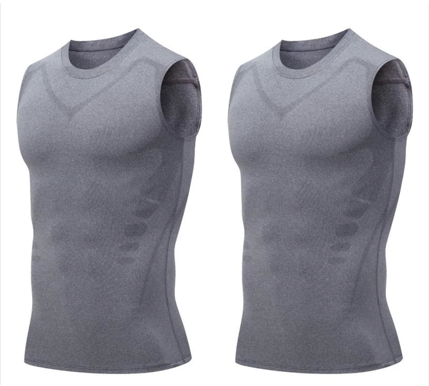 🔥💪 PROMO LIMITÉE 50% ! Gilet Sculptant Ionique pour Homme – Compression Raffraîchissante, Invisible sous les Vêtements, Affine la Silhouette ✨