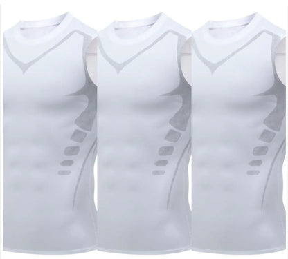🔥💪 PROMO LIMITÉE 50% ! Gilet Sculptant Ionique pour Homme – Compression Raffraîchissante, Invisible sous les Vêtements, Affine la Silhouette ✨