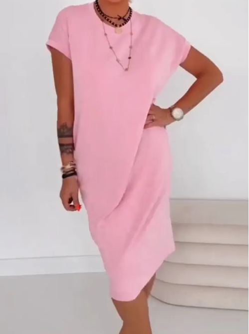 🚚 Réapprovisionnement – dépêchez-vous ! Robe T-shirt décontractée à manches courtes pour femme