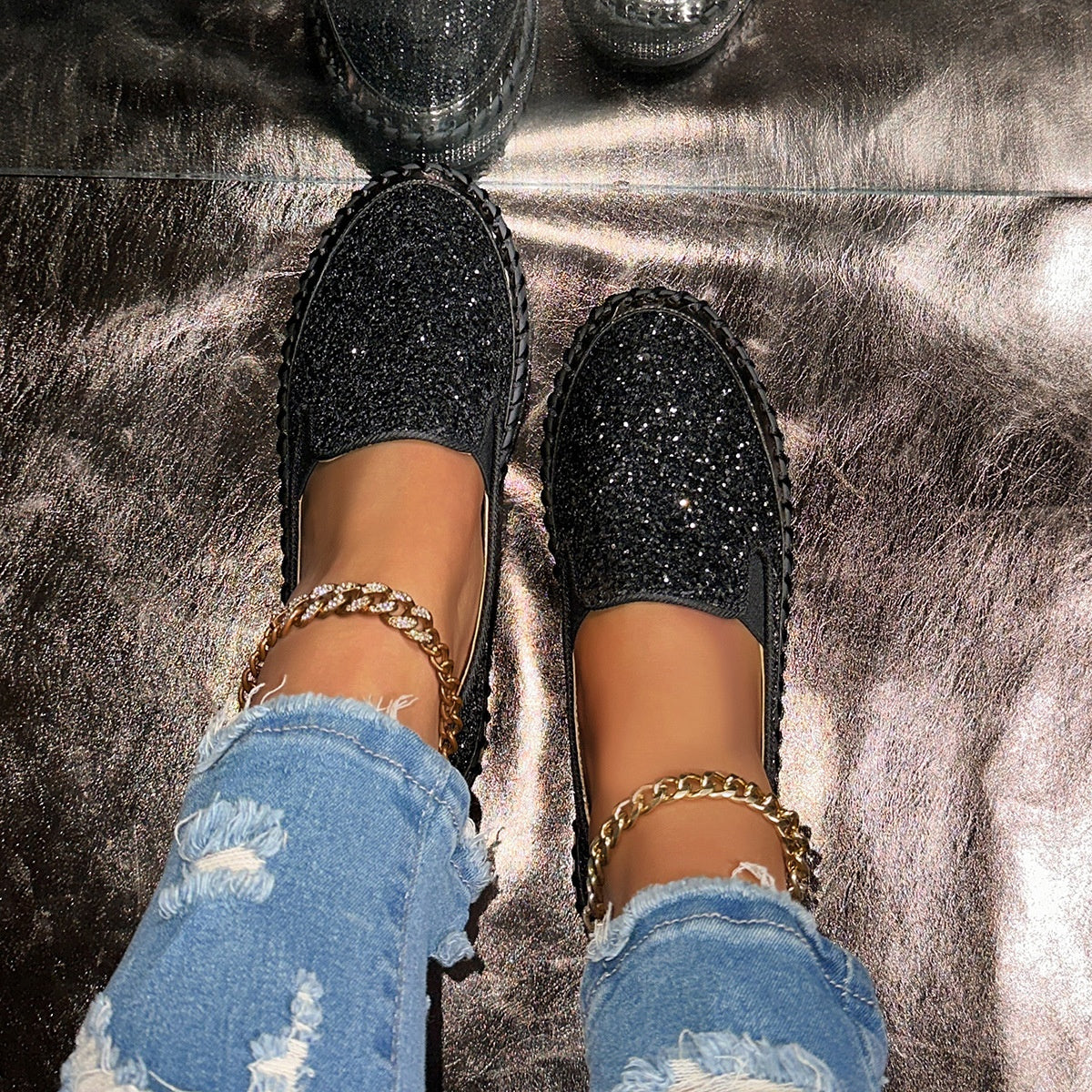 👟 50% DE RÉDUCTION! 🚶‍♀️ Chaussures Slip-On Décontractées pour Femme – Confortables, Légères & Faciles à Enfiler pour le Quotidien 🌸