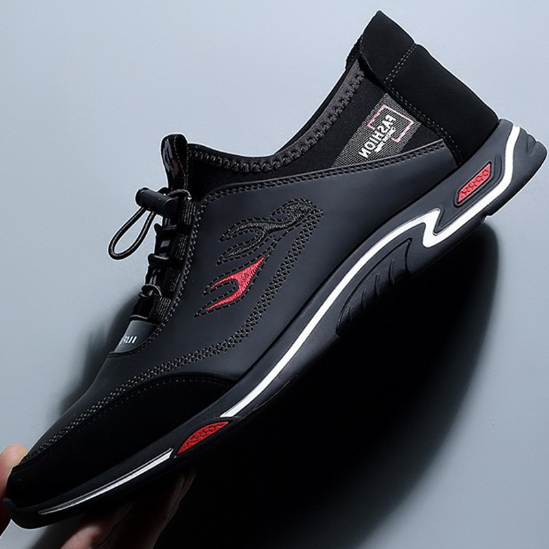🚶50% DE RÉDUCTION ! Chaussures à enfiler souples et légères pour hommes – Semelle antidérapante, style décontracté 🕶️✨【Offre Limitée】