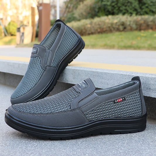 Chaussures slip-on décontractées et respirantes pour homme