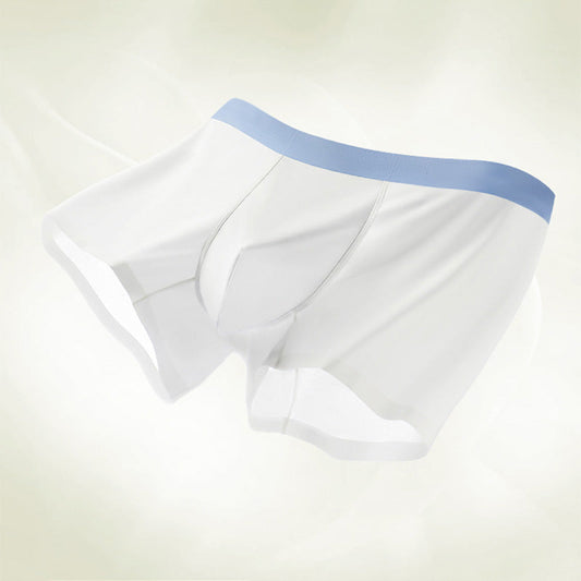 ❄️ Restez au frais toute la journée ! Boxers rafraîchissants pour homme – Tissu Ice Silk pour une respirabilité maximale