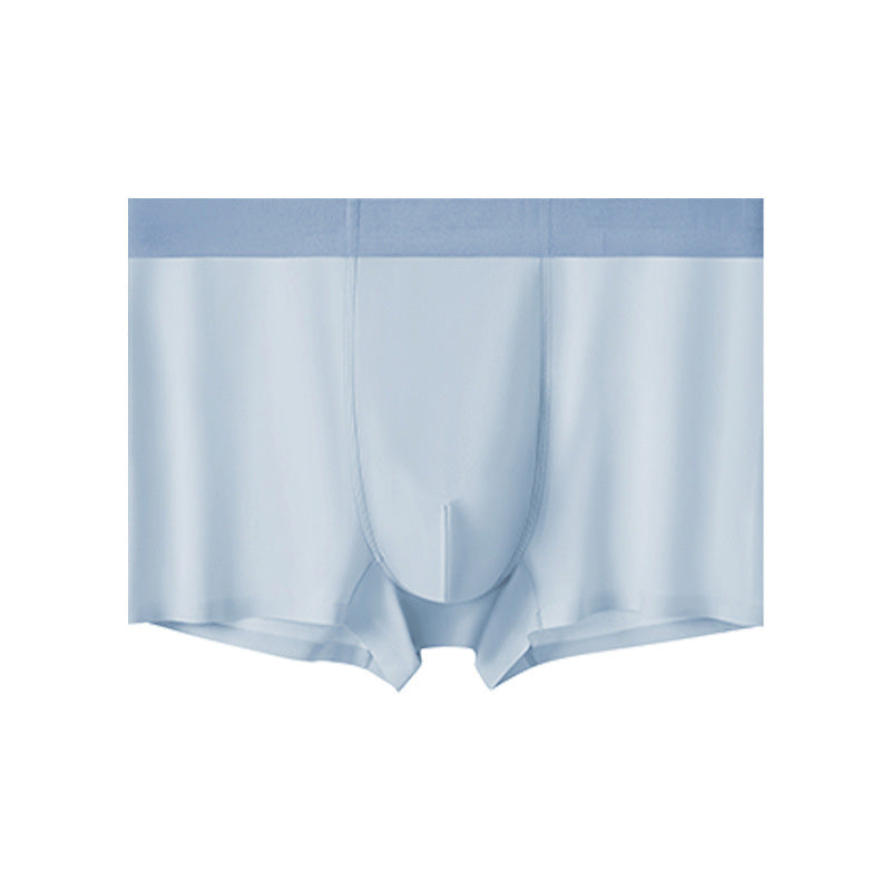 ❄️ Restez au frais toute la journée ! Boxers rafraîchissants pour homme – Tissu Ice Silk pour une respirabilité maximale