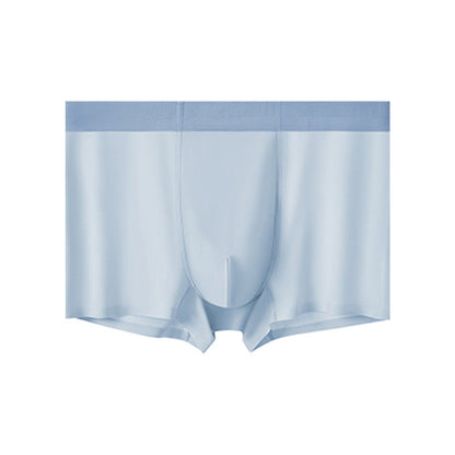 ❄️ Restez au frais toute la journée ! Boxers rafraîchissants pour homme – Tissu Ice Silk pour une respirabilité maximale