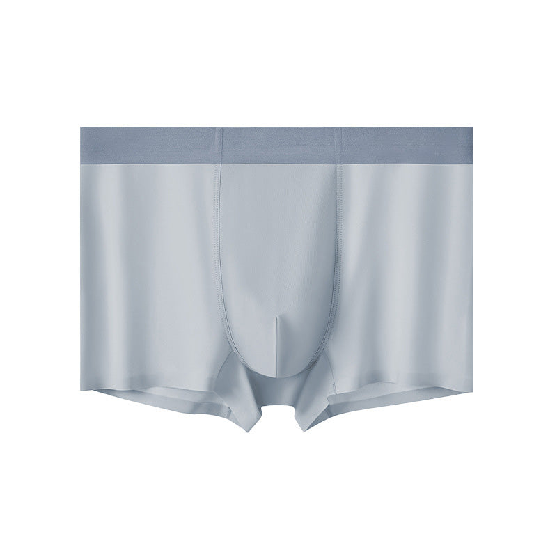 ❄️ Restez au frais toute la journée ! Boxers rafraîchissants pour homme – Tissu Ice Silk pour une respirabilité maximale