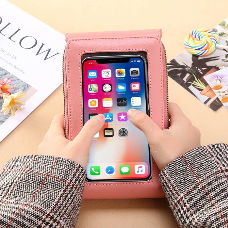 🔥Soldes exceptionnels 50 % de réduction -🎁Sacoche pour téléphone portable à écran tactile pour femme🤩