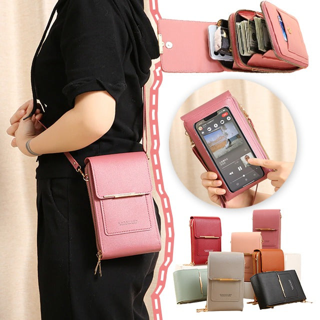 🔥Soldes exceptionnels 50 % de réduction -🎁Sacoche pour téléphone portable à écran tactile pour femme🤩