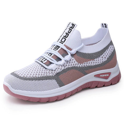 👟 50% DE RÉDUCTION ! 🏃‍♀️ Chaussures de course décontractées à lacets pour femmes – Légères, respirantes & amortissantes – parfaites pour la course ou le quotidien 🌸