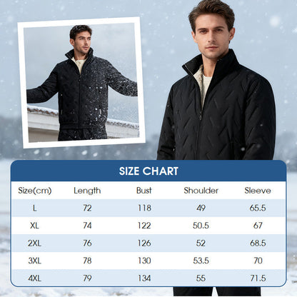 📢📢50 % DE RÉDUCTION !! ⏰Ensemble deux pièces élégant composé d'une veste et d'un pantalon chauds pour homme