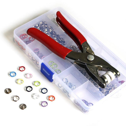 🧵 50 % DE RÉDUCTION ! 🔘 Kit de pose de boutons à faire soi-même – Kit complet, facile à utiliser et pour renforcer vos vêtements ✂️