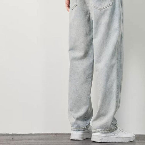📢60% DE RÉDUCTION !!🔥Jeans droits amples pour hommes👖💥