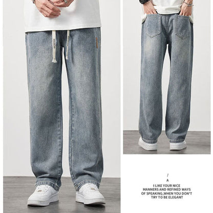 📢60% DE RÉDUCTION !!🔥Jeans droits amples pour hommes👖💥