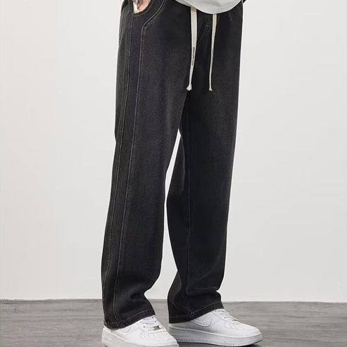 📢60% DE RÉDUCTION !!🔥Jeans droits amples pour hommes👖💥