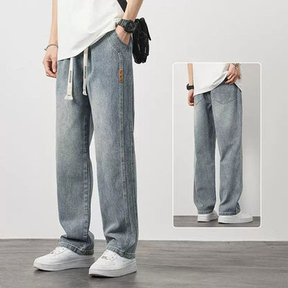 📢60% DE RÉDUCTION !!🔥Jeans droits amples pour hommes👖💥
