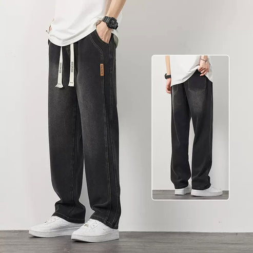 📢60% DE RÉDUCTION !!🔥Jeans droits amples pour hommes👖💥
