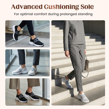 🌞Le printemps arrive : 50 % de réduction !👟 Mules orthopédiques pour femmes avec tige en mesh – triple soutien de la voûte plantaire et amorti en gel – contre la fasciite plantaire et les épines calcanéennes