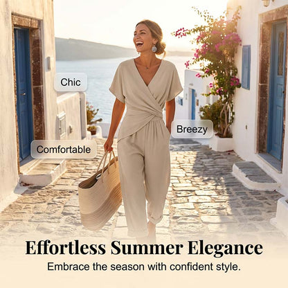 💎Nouveau modèle 2026 — 50 % de rabais💃 Un ensemble deux pièces simple et élégant — pour révéler instantanément votre charme féminin✨ !
