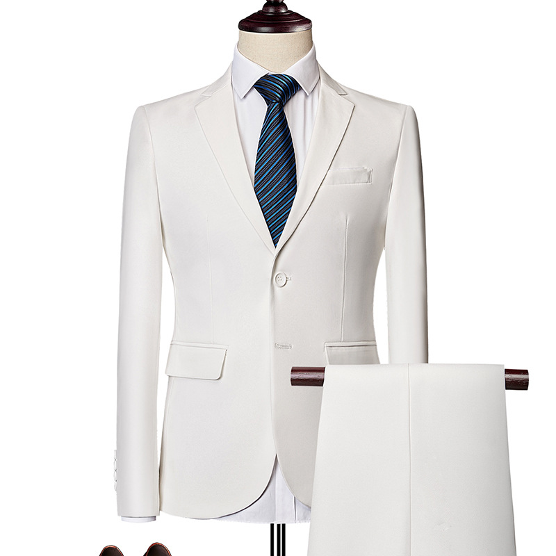 ✨👔50 % DE RÉDUCTION + LIVRAISON GRATUITE 💼Costume deux pièces pour homme, coupe moderne – Respirant, infroissable et style professionnel ✨