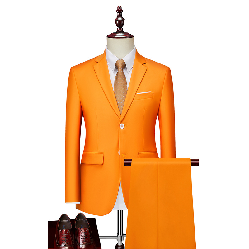 ✨👔50 % DE RÉDUCTION + LIVRAISON GRATUITE 💼Costume deux pièces pour homme, coupe moderne – Respirant, infroissable et style professionnel ✨