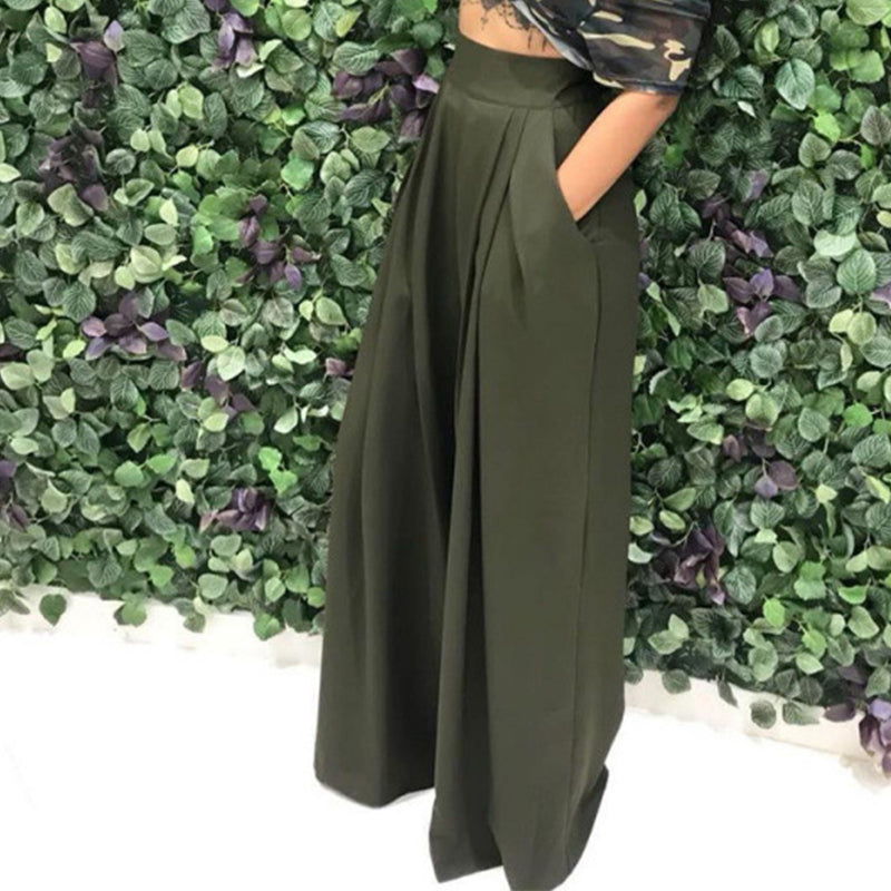 🎉 Fête à moitié prix !👗 Pantalon élégant à taille haute pour femme ✨ Une tenue chic pour tous les jours