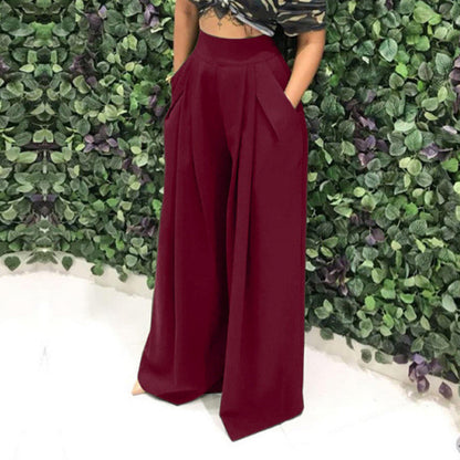 🎉 Fête à moitié prix !👗 Pantalon élégant à taille haute pour femme ✨ Une tenue chic pour tous les jours
