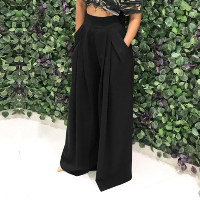🎉 Fête à moitié prix !👗 Pantalon élégant à taille haute pour femme ✨ Une tenue chic pour tous les jours