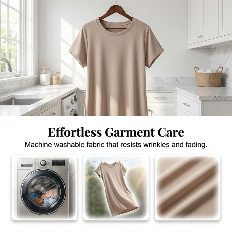 🚚 Réapprovisionnement – dépêchez-vous ! Robe T-shirt décontractée à manches courtes pour femme