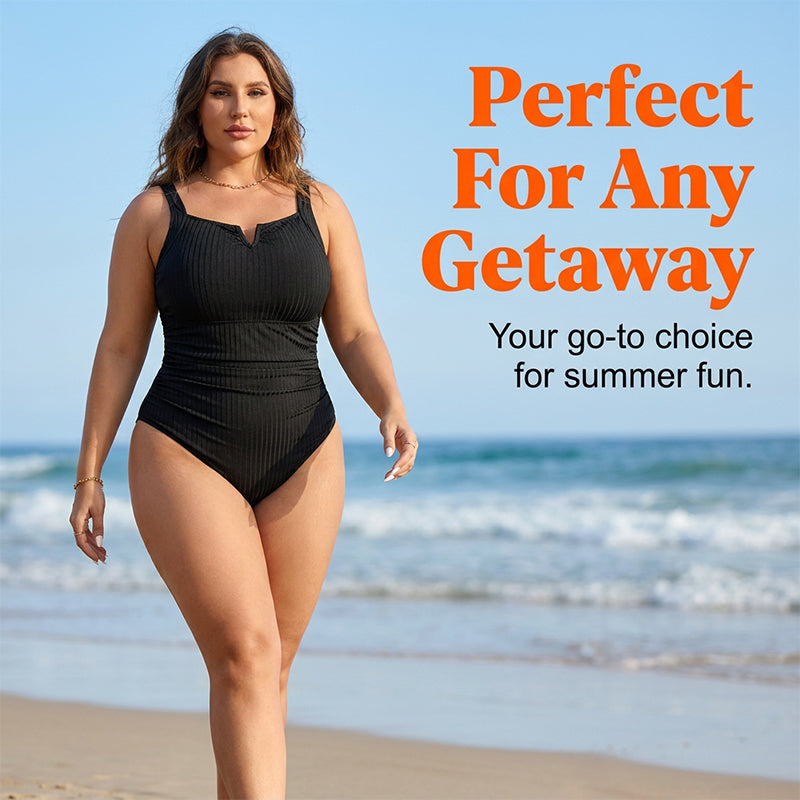 👙 Plus de compromis ! Notre maillot de bain anti-cellulite pour tailles fortes