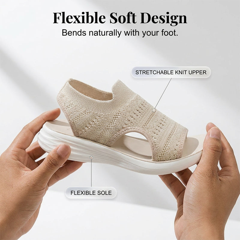 💞 PLUS DE 50 000 EXEMPLAIRES VENDUS !  🌬️ Fini les pieds gonflés ! Nos sandales en mesh respirant gardent vos pieds au frais & au sec