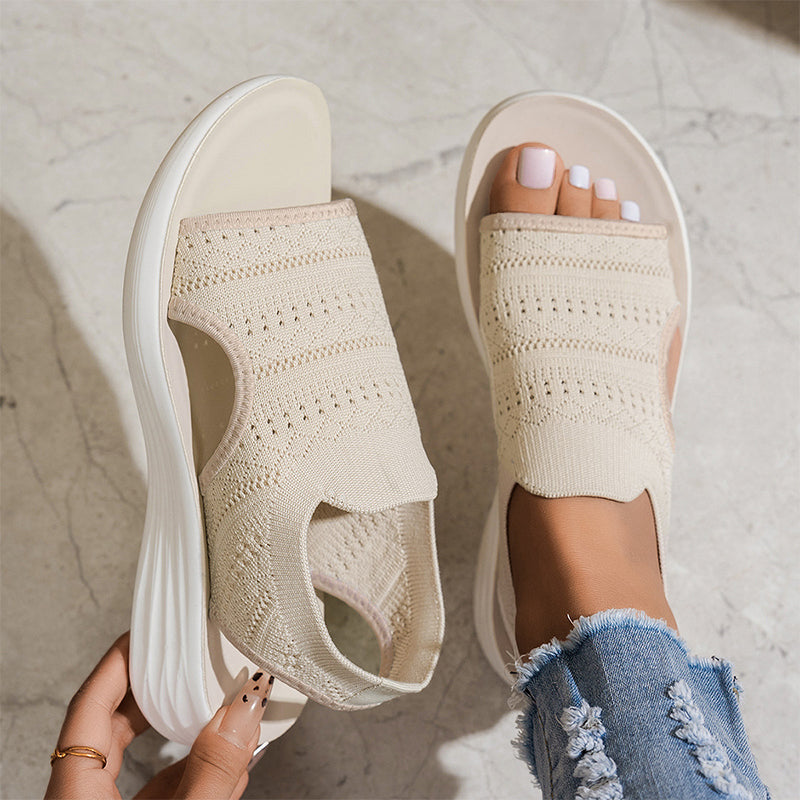 💞 PLUS DE 50 000 EXEMPLAIRES VENDUS !  🌬️ Fini les pieds gonflés ! Nos sandales en mesh respirant gardent vos pieds au frais & au sec