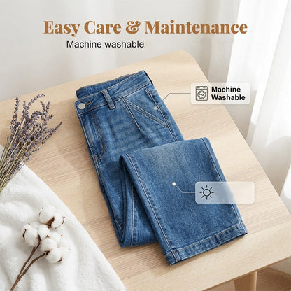 🌟 Denim délavé premium – Aussi confortable que votre jogging préféré, mais 100 fois plus stylé !