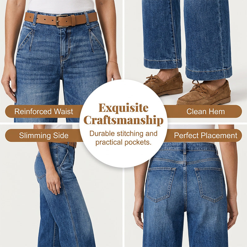 🌟 Denim délavé premium – Aussi confortable que votre jogging préféré, mais 100 fois plus stylé !