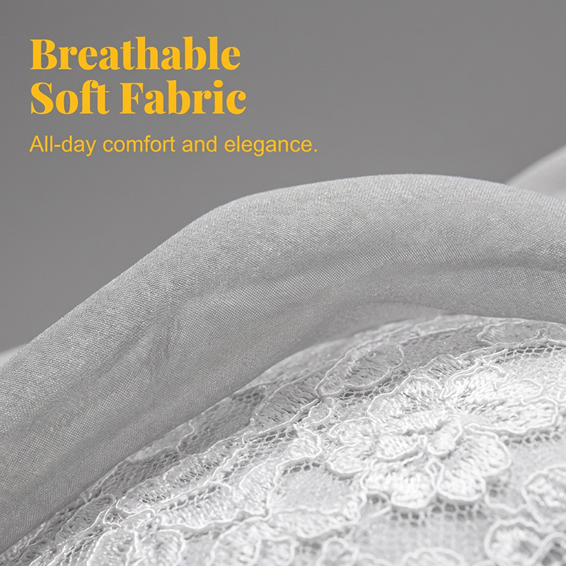 👗 La combinaison parfaite : Corsage en dentelle & superposition aérienne en chiffon – Élégance pure !