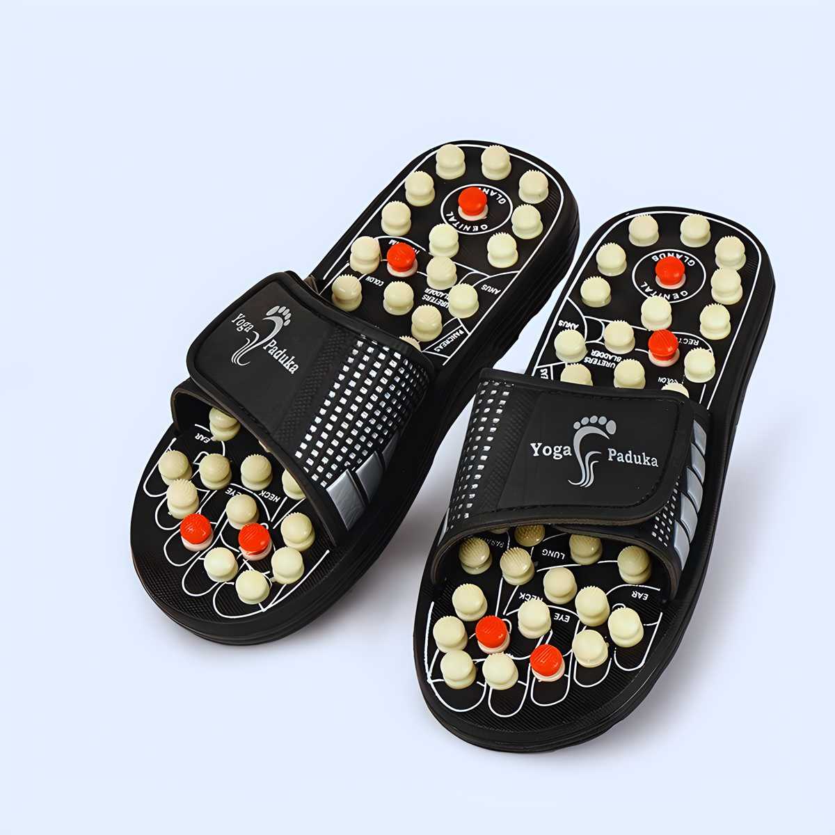 Chaussons d'acupression et de magnétothérapie